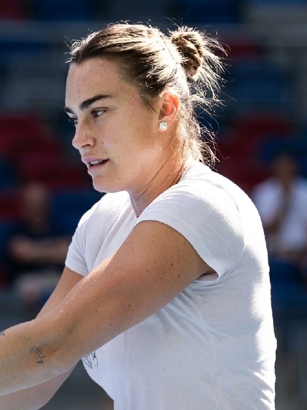 2026 Aryna Sabalenka Wuhan Open White T-Shirt 2026 Aryna Sabalenka Wuhan Open T-Shirt