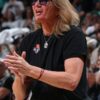 Sue Wicks Atlanta Dream v New York Liberty Black T-Shirt