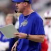 Joe Brady Buffalo Bills T-Shirt in Blue Joe Brady Buffalo Bills T-Shirt
