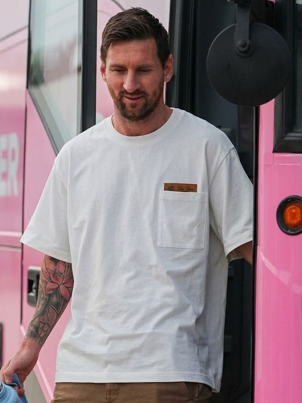 Lionel Messi Leagues Cup Quarter Finals White T-Shirt