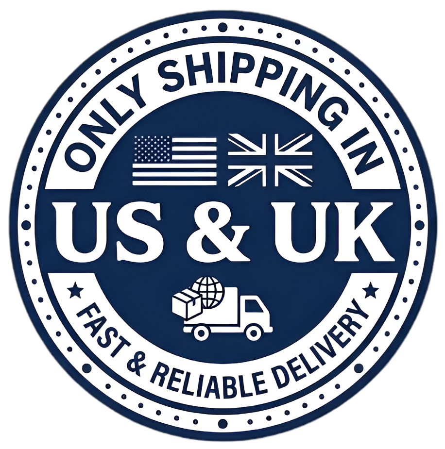 Shipping information for the UK and USA