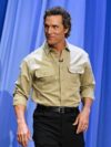 The Tonight Show Starring Jimmy Fallon Matthew McConaughey Khaki Shirt